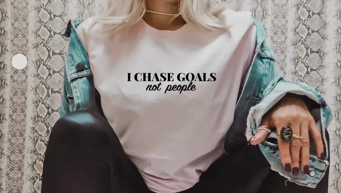 I Chase Goals Tee