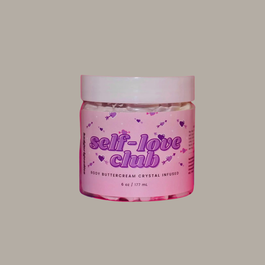 Self Love Club Crystal Infused Body Butter