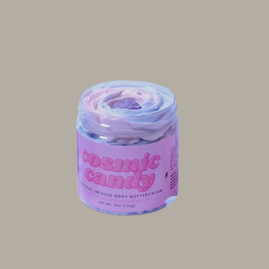 Cotton Candy Crystal Infused Body Butter