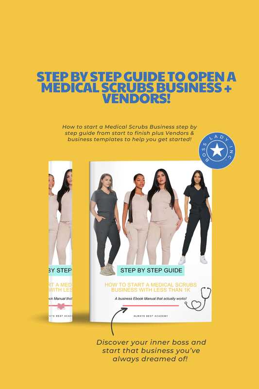 How to Start a Medical Scrubs Business with less than 2K!